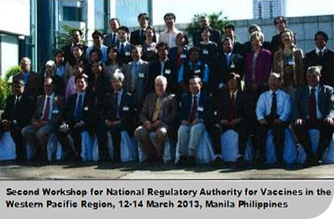 Second Workshop for National Regulatory Authorities for Vaccines in the Western Pacific Region